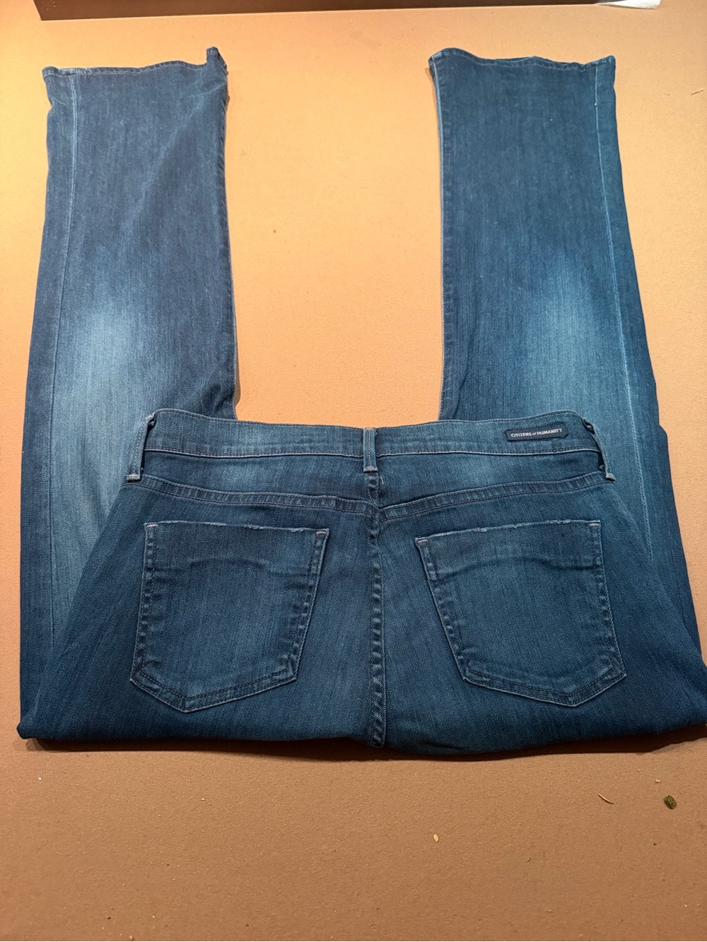 Citizens Of Humanity Women's Blue straight boot cut Jeans - Picture 4 of 7